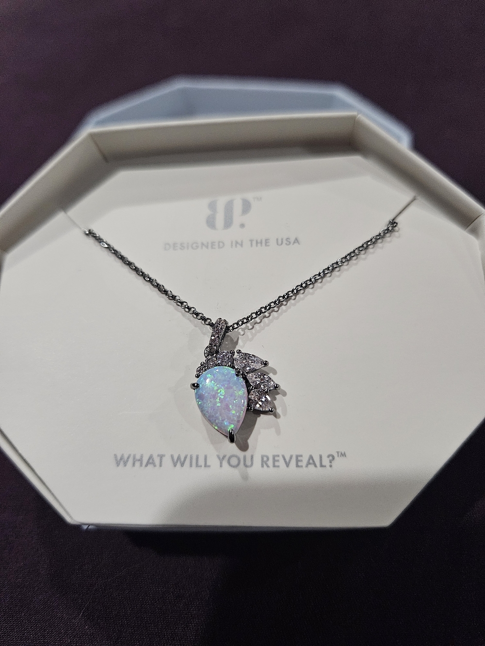 Teardrop Pendant Necklace Bomb Party